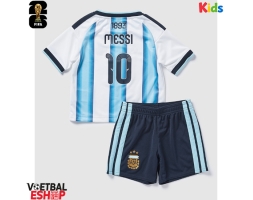 Argentinië Lionel Messi #10 Thuis tenue Kids WK 2026 Korte Mouw (+ Korte broeken)