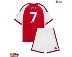 Arsenal Bukayo Saka #7 Thuis tenue Kids 2026-27 Korte Mouw (+ Korte broeken)