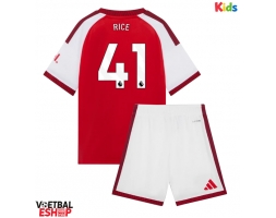 Arsenal Declan Rice #41 Thuis tenue Kids 2026-27 Korte Mouw (+ Korte broeken)