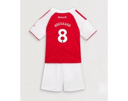 Arsenal Martin Odegaard #8 Thuis tenue Kids 2025-26 Korte Mouw (+ Korte broeken)