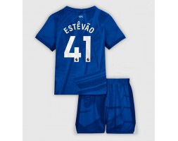 Chelsea Estevao Willian #41 Thuis tenue Kids 2025-26 Korte Mouw (+ Korte broeken) Chelsea Estevao Willian #41 Thuis tenue Kids 2025-26 Korte Mouw (+ Korte broeken)
