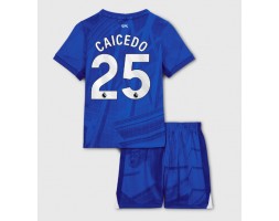 Chelsea Moises Caicedo #25 Thuis tenue Kids 2025-26 Korte Mouw (+ Korte broeken) Chelsea Moises Caicedo #25 Thuis tenue Kids 2025-26 Korte Mouw (+ Korte broeken)