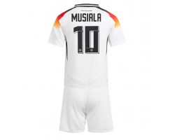 Duitsland Jamal Musiala #10 Thuis tenue Kids EK 2024 Korte Mouw (+ Korte broeken)