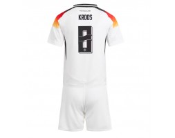 Duitsland Toni Kroos #8 Thuis tenue Kids EK 2024 Korte Mouw (+ Korte broeken)