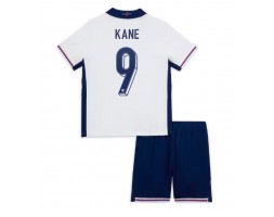Engeland Harry Kane #9 Thuis tenue Kids EK 2024 Korte Mouw (+ Korte broeken)
