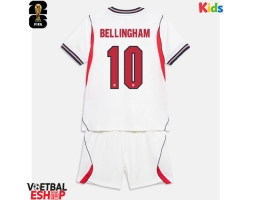 Engeland Jude Bellingham #10 Thuis tenue Kids WK 2026 Korte Mouw (+ Korte broeken)