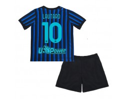 Inter Milan Lautaro Martinez #10 Thuis tenue Kids 2025-26 Korte Mouw (+ Korte broeken)