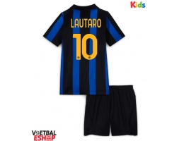 Inter Milan Lautaro Martinez #10 Thuis tenue Kids 2026-27 Korte Mouw (+ Korte broeken)