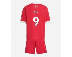 Liverpool Alexander Isak #9 Thuis tenue Kids 2025-26 Korte Mouw (+ Korte broeken) Liverpool Alexander Isak #9 Thuis tenue Kids 2025-26 Korte Mouw (+ Korte broeken)