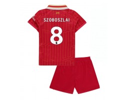 Liverpool Dominik Szoboszlai #8 Thuis tenue Kids 2024-25 Korte Mouw (+ Korte broeken)