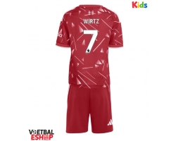 Liverpool Florian Wirtz #7 Thuis tenue Kids 2026-27 Korte Mouw (+ Korte broeken)