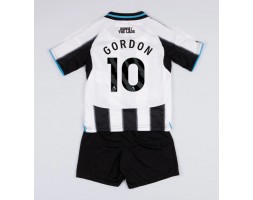 Newcastle United Anthony Gordon #10 Thuis tenue Kids 2025-26 Korte Mouw (+ Korte broeken)