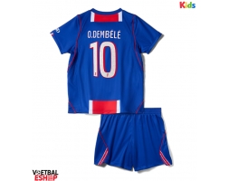 Paris Saint-Germain Ousmane Dembele #10 Thuis tenue Kids 2026-27 Korte Mouw (+ Korte broeken)