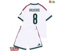 Real Madrid Federico Valverde #8 Thuis tenue Kids 2026-27 Korte Mouw (+ Korte broeken)