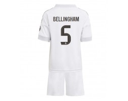 Real Madrid Jude Bellingham #5 Thuis tenue Kids 2025-26 Korte Mouw (+ Korte broeken)