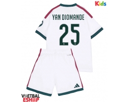 Real Madrid Yan Diomande #25 Thuis tenue Kids 2026-27 Korte Mouw (+ Korte broeken)