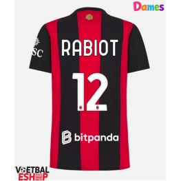 AC Milan Adrien Rabiot #12 Thuis tenue Dames 2026-27 Korte Mouw