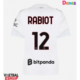 AC Milan Adrien Rabiot #12 Uit tenue Dames 2026-27 Korte Mouw