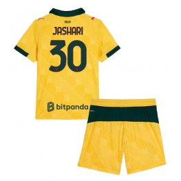 AC Milan Ardon Jashari #30 Derde tenue Kids 2025-26 Korte Mouw (+ Korte broeken)