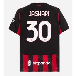 AC Milan Ardon Jashari #30 Thuis tenue 2025-26 Korte Mouw