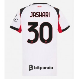 AC Milan Ardon Jashari #30 Uit tenue Dames 2025-26 Korte Mouw