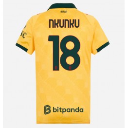AC Milan Christopher Nkunku #18 Derde tenue Dames 2025-26 Korte Mouw