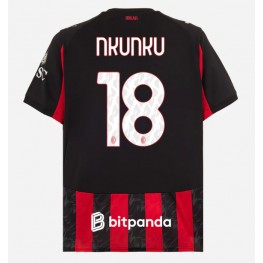 AC Milan Christopher Nkunku #18 Thuis tenue 2025-26 Korte Mouw