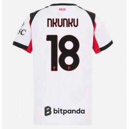 AC Milan Christopher Nkunku #18 Uit tenue Dames 2025-26 Korte Mouw