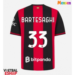 AC Milan Davide Bartesaghi #33 Thuis tenue 2026-27 Korte Mouw