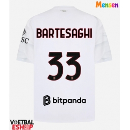 AC Milan Davide Bartesaghi #33 Uit tenue 2026-27 Korte Mouw