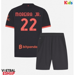 AC Milan Diego Moreira #22 Derde tenue Kids 2026-27 Korte Mouw (+ Korte broeken)