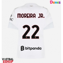AC Milan Diego Moreira #22 Uit tenue Dames 2026-27 Korte Mouw