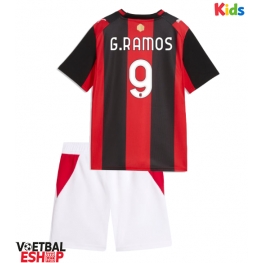 AC Milan Goncalo Ramos #9 Thuis tenue Kids 2026-27 Korte Mouw (+ Korte broeken)