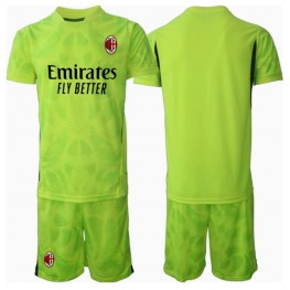 AC Milan Keeper Derde tenue Kids 2024-25 Korte Mouw (+ Korte broeken)