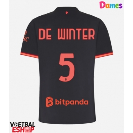 AC Milan Koni De Winter #5 Derde tenue Dames 2026-27 Korte Mouw