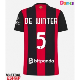 AC Milan Koni De Winter #5 Thuis tenue Dames 2026-27 Korte Mouw