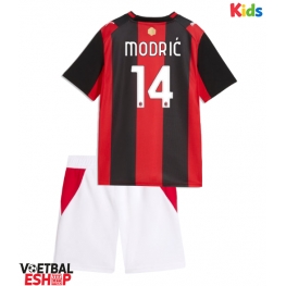 AC Milan Luka Modric #14 Thuis tenue Kids 2026-27 Korte Mouw (+ Korte broeken)