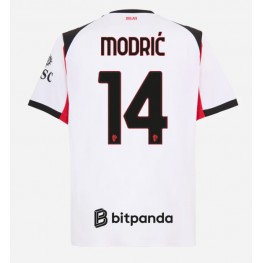 AC Milan Luka Modric #14 Uit tenue 2025-26 Korte Mouw
