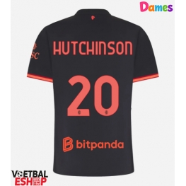AC Milan Omari Hutchinson #20 Derde tenue Dames 2026-27 Korte Mouw