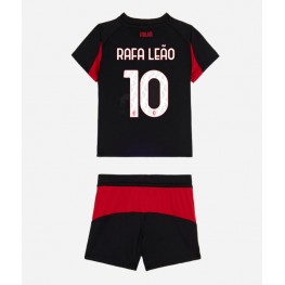 AC Milan Rafael Leao #10 Thuis tenue Kids 2025-26 Korte Mouw (+ Korte broeken)