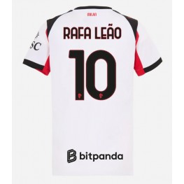 AC Milan Rafael Leao #10 Uit tenue Dames 2025-26 Korte Mouw