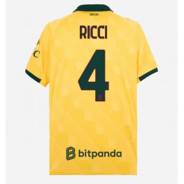 AC Milan Samuele Ricci #4 Derde tenue 2025-26 Korte Mouw