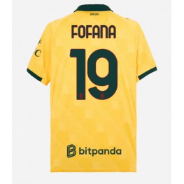 AC Milan Youssouf Fofana #19 Derde tenue 2025-26 Korte Mouw