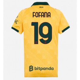 AC Milan Youssouf Fofana #19 Derde tenue Dames 2025-26 Korte Mouw