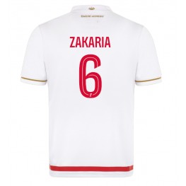 AS Monaco Denis Zakaria #6 Thuis tenue 2025-26 Korte Mouw