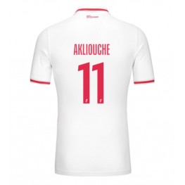 AS Monaco Maghnes Akliouche #11 Thuis tenue 2024-25 Korte Mouw