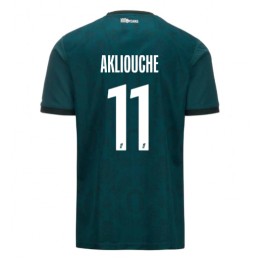 AS Monaco Maghnes Akliouche #11 Uit tenue 2024-25 Korte Mouw