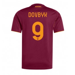 AS Roma Artem Dovbyk #9 Thuis tenue 2025-26 Korte Mouw