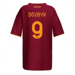 AS Roma Artem Dovbyk #9 Thuis tenue Dames 2025-26 Korte Mouw