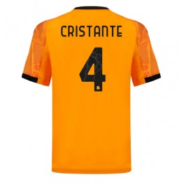 AS Roma Bryan Cristante #4 Uit tenue 2025-26 Korte Mouw